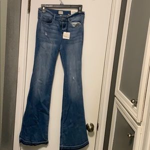 Sneak Peek Bell Bottom Trouser Jeans